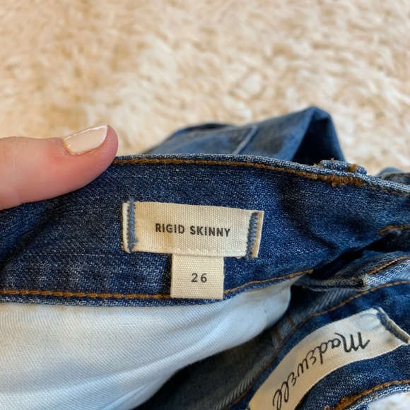 ❌SOLD❌Madewell Rigid High Rise Skinny Jeans - Picture 7 of 8